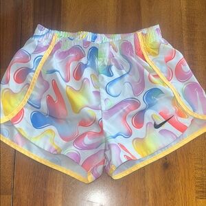 Nike Kid’s Pastel Swirl Athletic Shorts